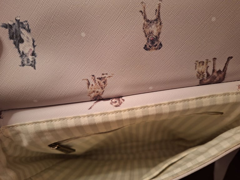 Wrendale Designs By Hannah Dale Satchel Crossbody Handbag Dogs Design BNWT
