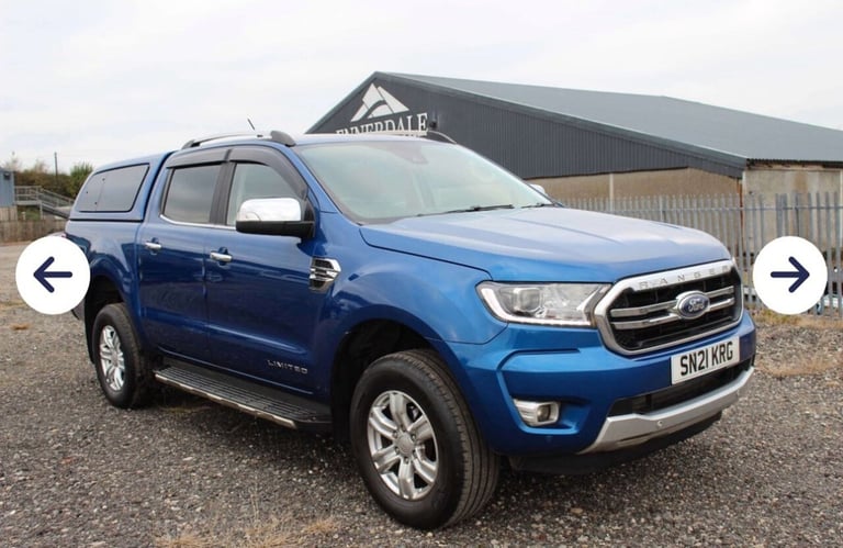 image for 2021 Ford Ranger 2.0 EcoBlue Limited Pickup Double Cab 4dr Diesel Manual 4WD Euro 6 (213 ps) PICK...