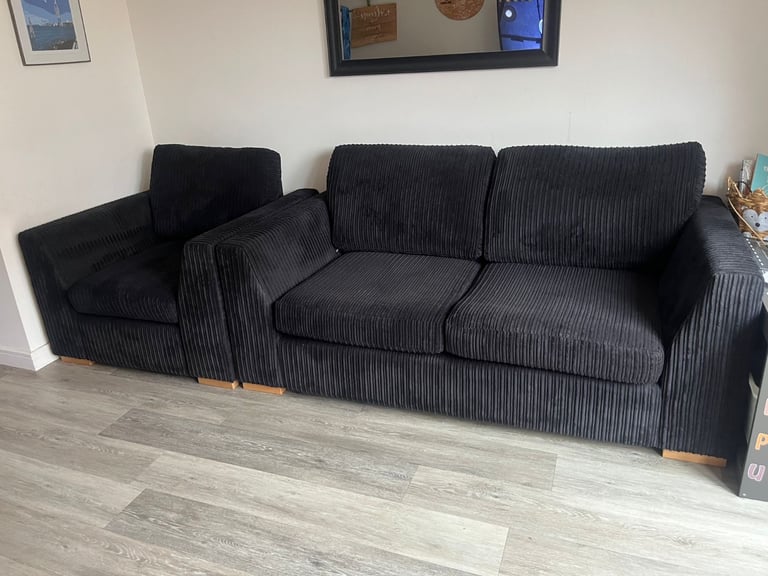 2 seater sofa and arm chair 