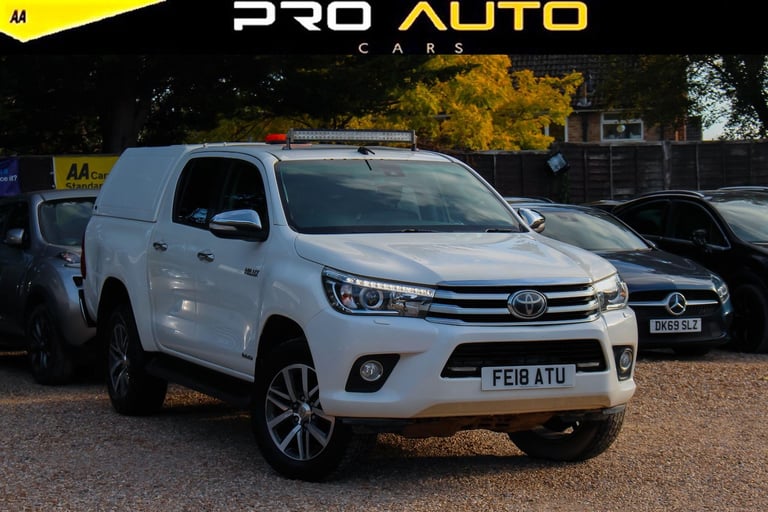 2018 Toyota Hilux 2.4 D-4D Invincible 4WD Euro 6 (s/s) 4dr (TSS, 3.5t) PICK UP Diesel Manual