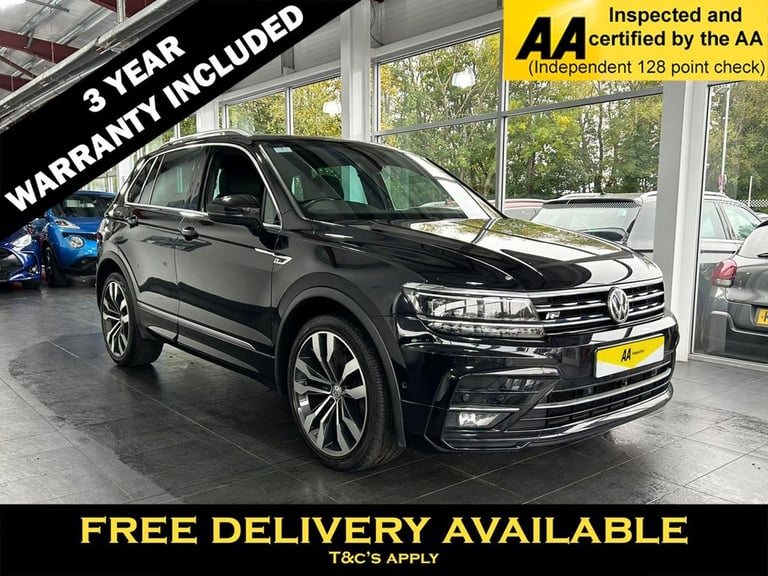 2020 Volkswagen Tiguan 2.0 TDI R-Line Tech SUV 5dr Diesel DSG Euro 6 (s/s) (150 ps) F/S/H X6!! 1 ...