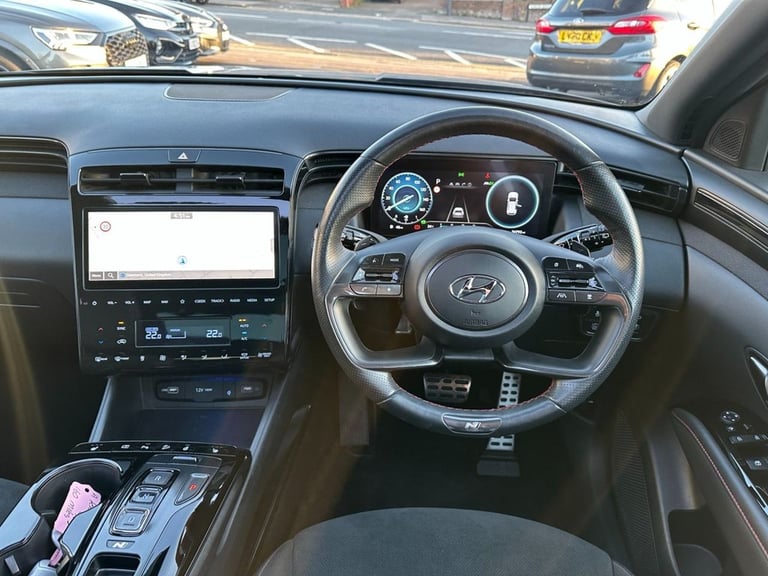 2022 Hyundai TUCSON 1.6 h T-GDi N Line S SUV 5dr Petrol Hybrid Auto Euro 6 (s/s) (230 ps) ESTATE ...