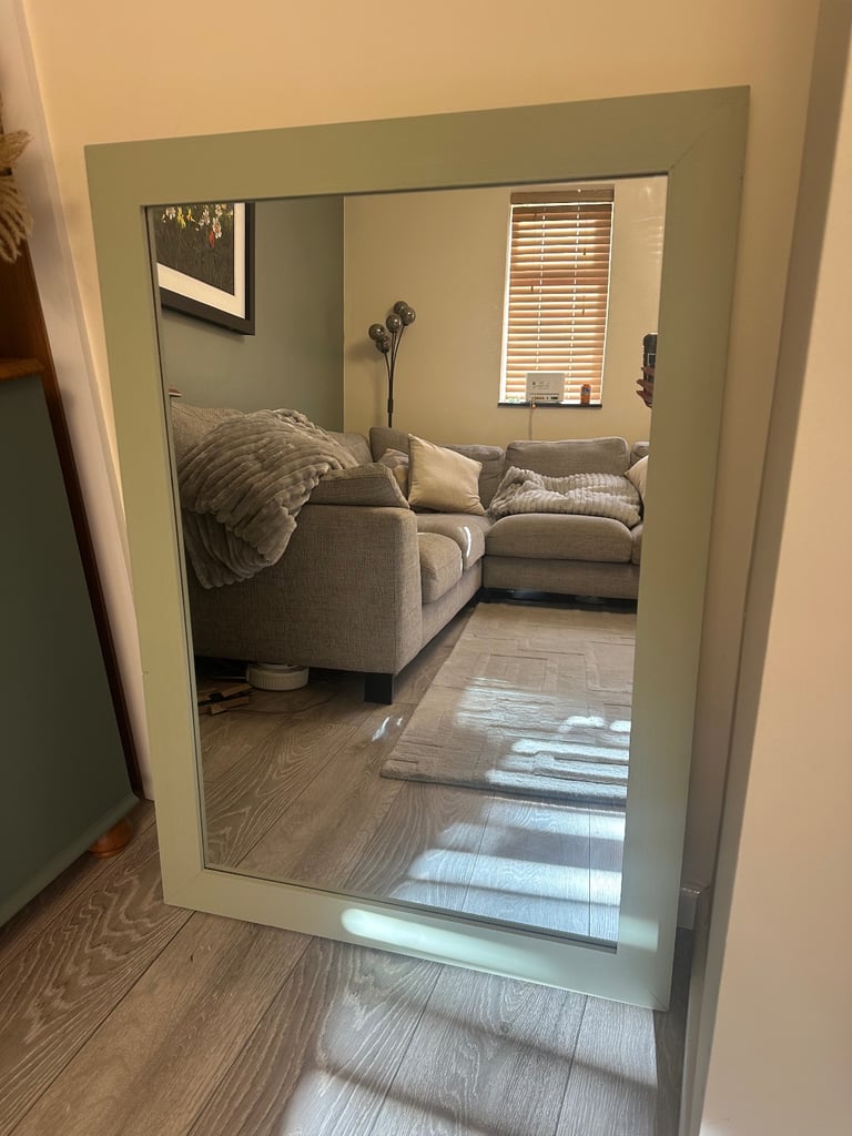 image for Sage green mirror 