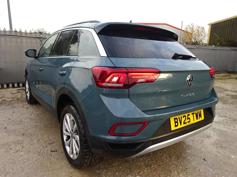 2025 25 REG VOLKSWAGEN T-ROC MATCH TSI DAMAGED REPAIRABLE SALVAGE