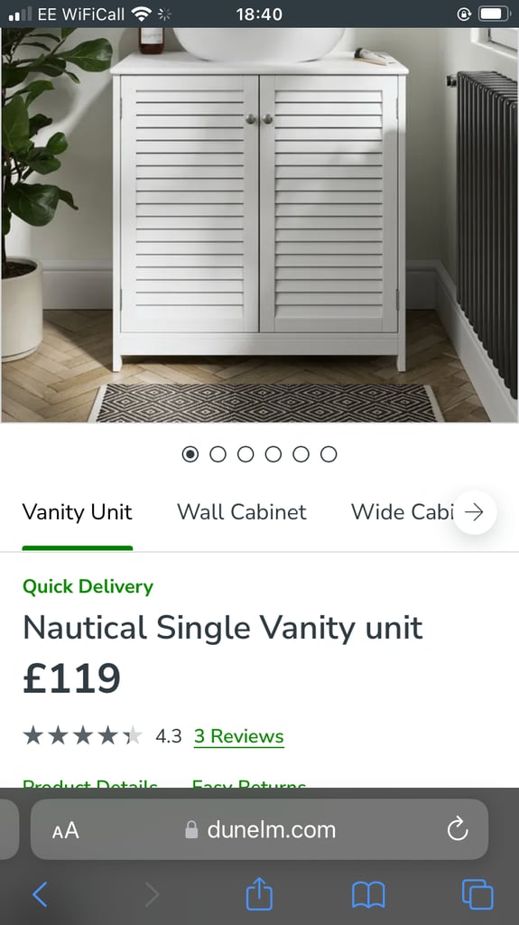 image for Brand new bathroom vanity 