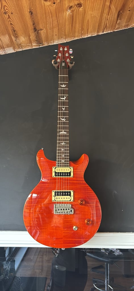 image for PRS SE Santana Transparent Orange 2011 Electric Guitar