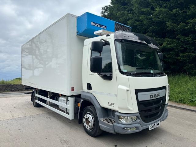 image for 2015 15 DAF LF 220 E6 12 Ton 20ft4 G&A fridge/freezer box side door bulk head 