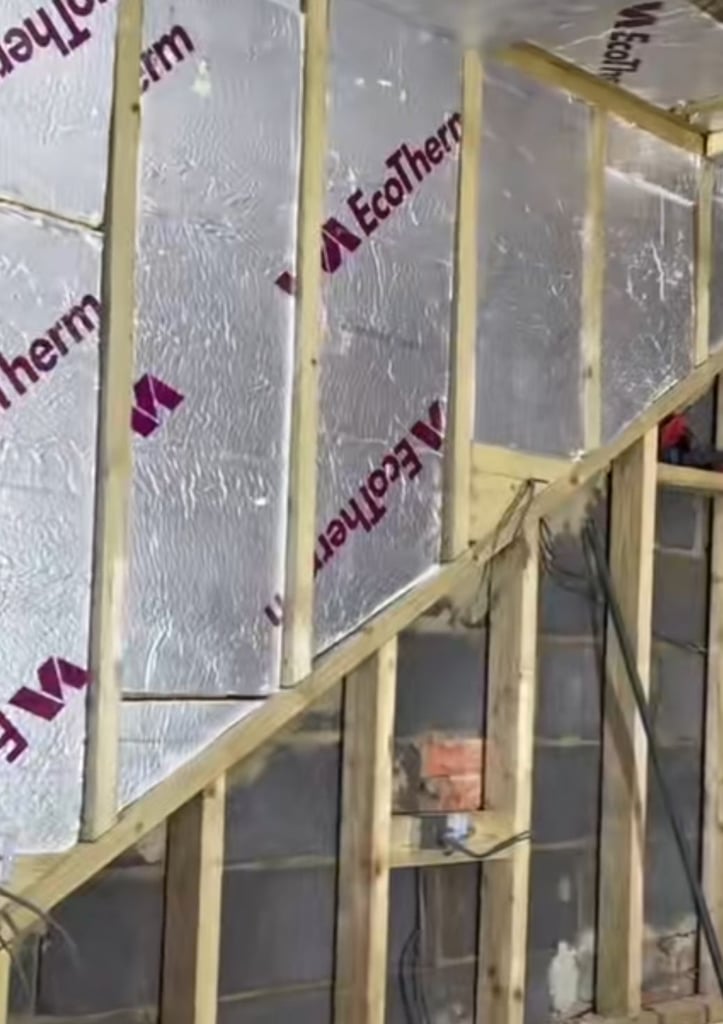 Loft insulation conversion extension 