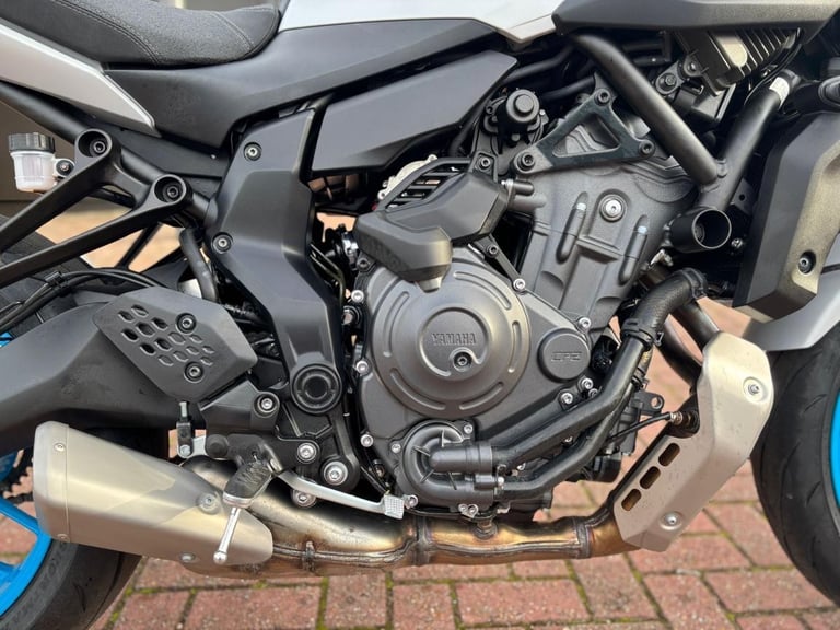 YAMAHA MT-07 Y-AMT 2025 - 1 OWNER - 249 MILES - ICE STORM - EXTRAS FITTED