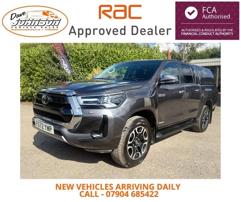 Toyota Hilux Invincible D/cab pick up 2.4 D-4D Auto 2022 ( 72 )