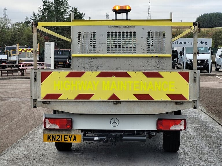 2021 Mercedes-Benz Sprinter 150ps 315 CDI Progressive Dropside with Air Con &amp; Tow Bar Dropsid...