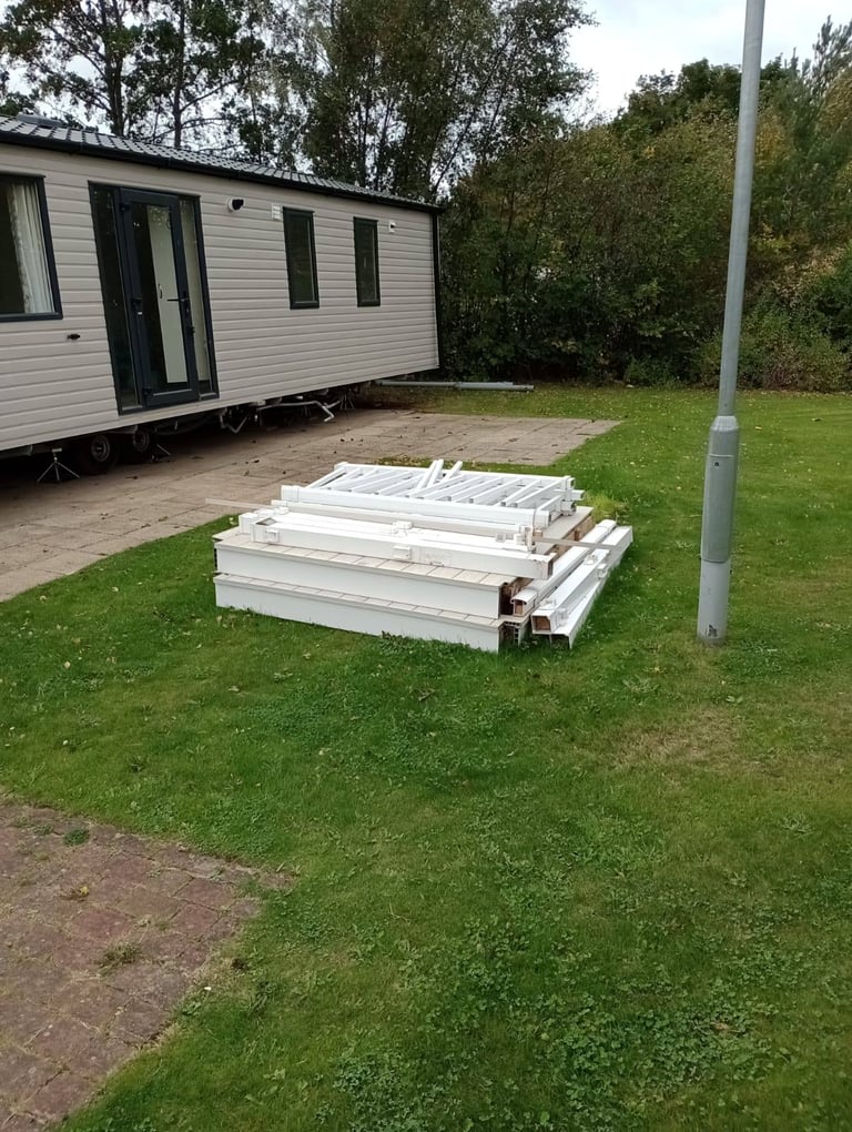 Caravan decking