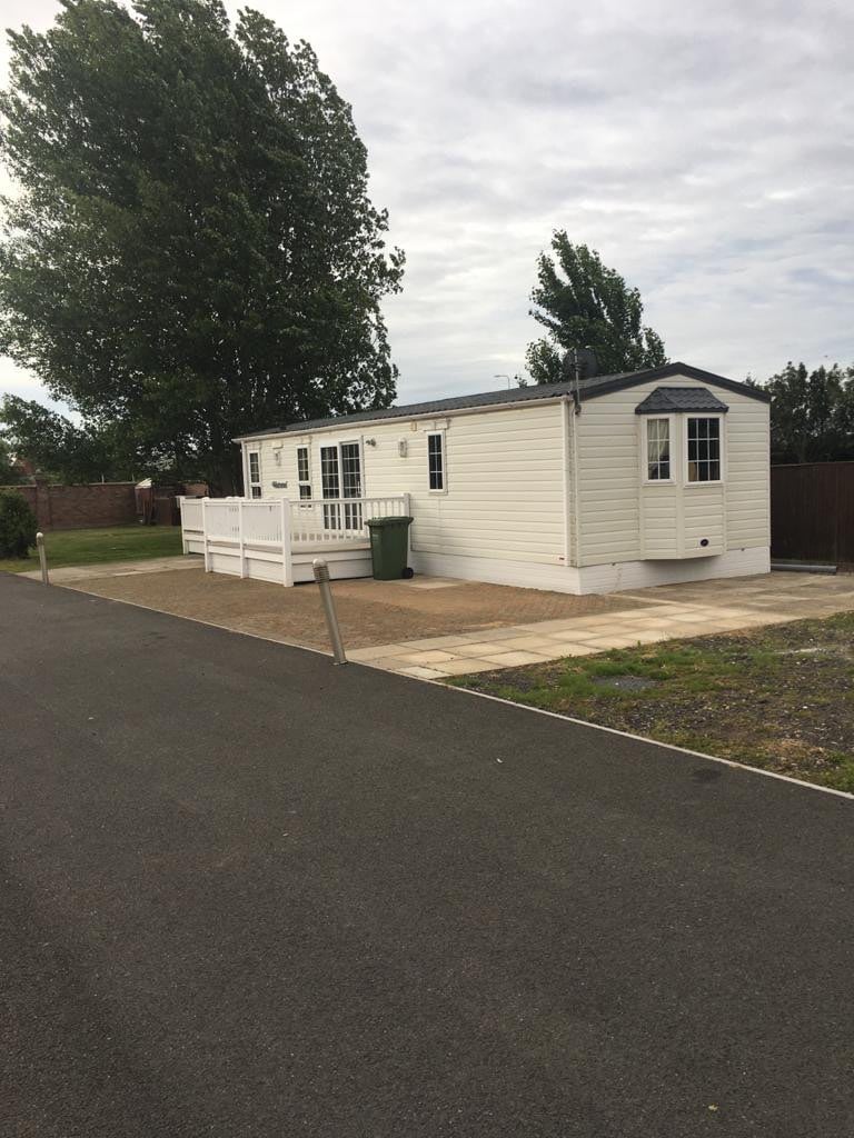 Static caravan for rent 