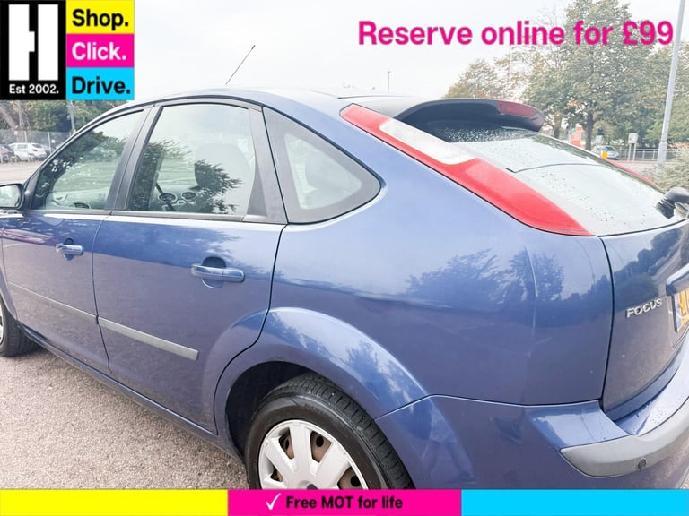 2007 Ford Focus 1.6 LX 5dr HATCHBACK PETROL Manual