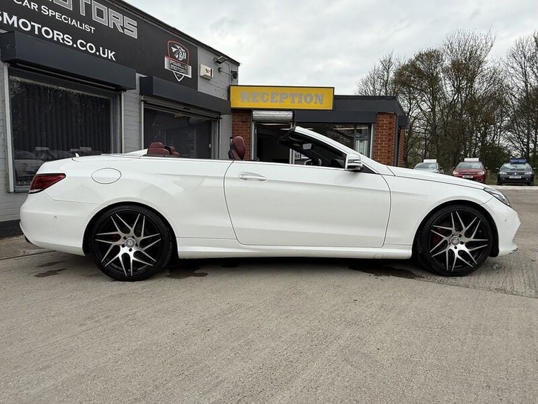 2015 Mercedes-Benz E-Class E220 BlueTEC AMG Line Premium 2dr 7G-Tronic CONVERTIBLE DIESEL Automatic