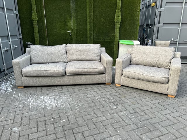 DFS Sophia collection seater and matching armchair sofa set