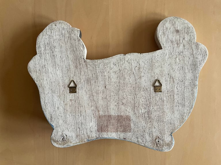 BRAND NEW EAST OF INDIA TWO IN A BATH WALL MOUNTED DECORATIVE BATHROOM TOWEL HOLDER