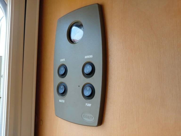 NOW SOLD 2010 Bailey Olympus 534 Fixed Bed End Washroom Caravan Motor Mover