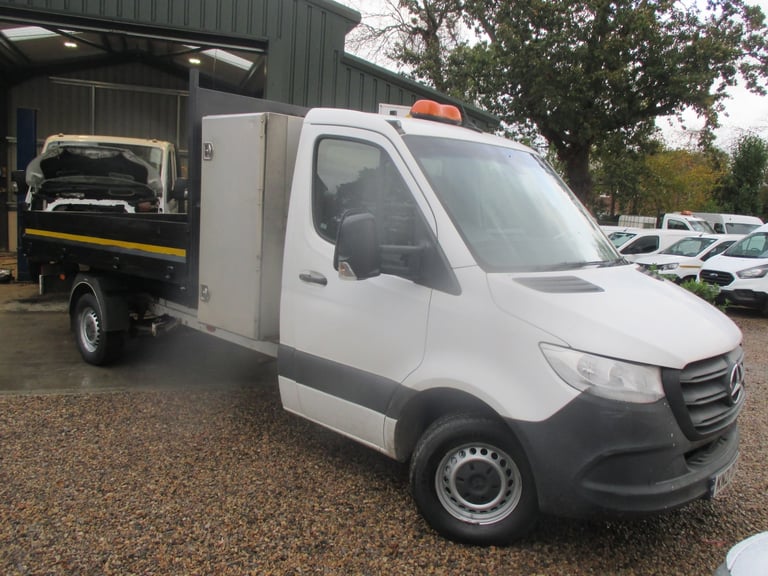 2021 Mercedes-Benz Sprinter CDI 3.5t Progressive TOOL CAB TIPPER NO VAT Tipper Diesel Manual