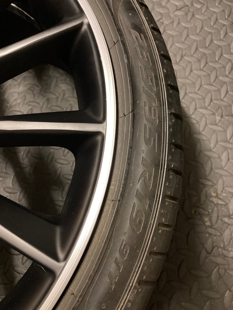 Mercedes Benz AMG A35 19” alloy. 235/35/19 Pirelli PZero tyre.