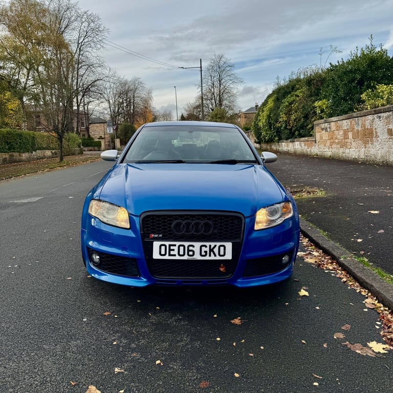 2006 Audi RS4 B7 4.2L V8 QUATTRO *** LOW MILES HUGE SPEC MOT MAY 2026 HUGE SPEC *** ULEZ COMPLIANT 