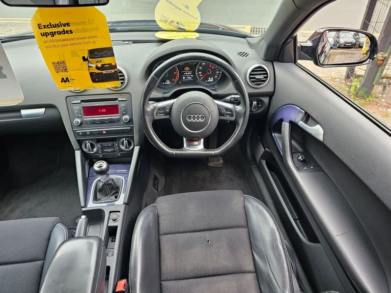 2012 Audi A3 2.0 TDI Black Edition Hatchback 3dr Diesel Manual Euro 5 (s/s) (170 ps) Hatchback Di...
