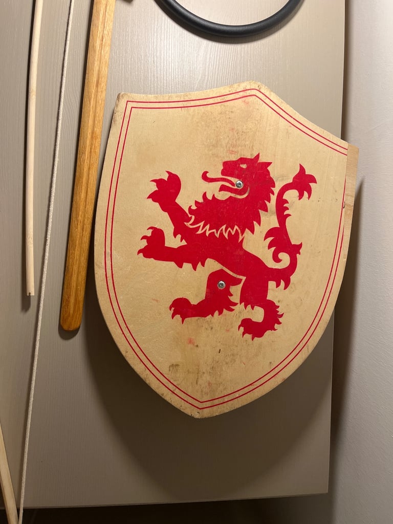 PRICE REDUCTION Wooden toy weapons 