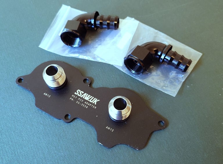 BMW (E46) M47/M57 CCV PCV Take-Off Plate - Diesel - Engine