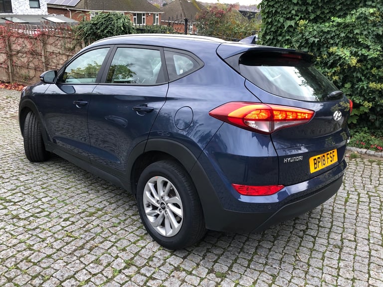 Hyundai TUCSON SE BLUE DRIVE SUV 2018 1 Owner Manual 1.6 Petrol Serviced 12 Months MOT