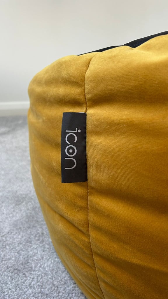 Bean bag and foot stool