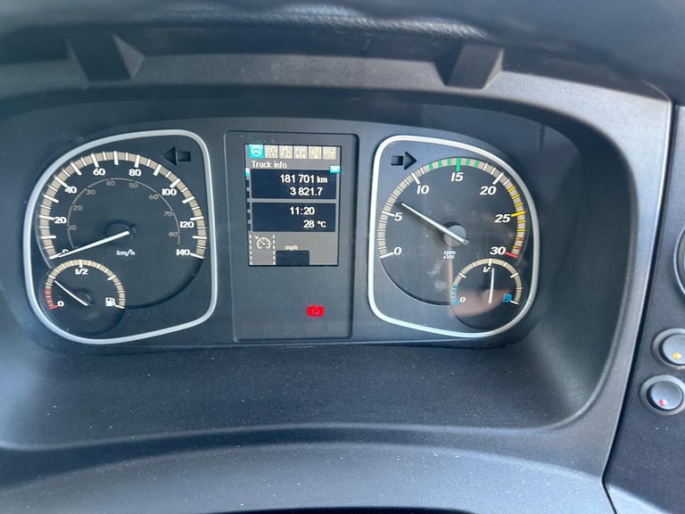 Mercedes-Benz Atego 818 2018 EURO 6 7.5 ton chassi cab Manaul 