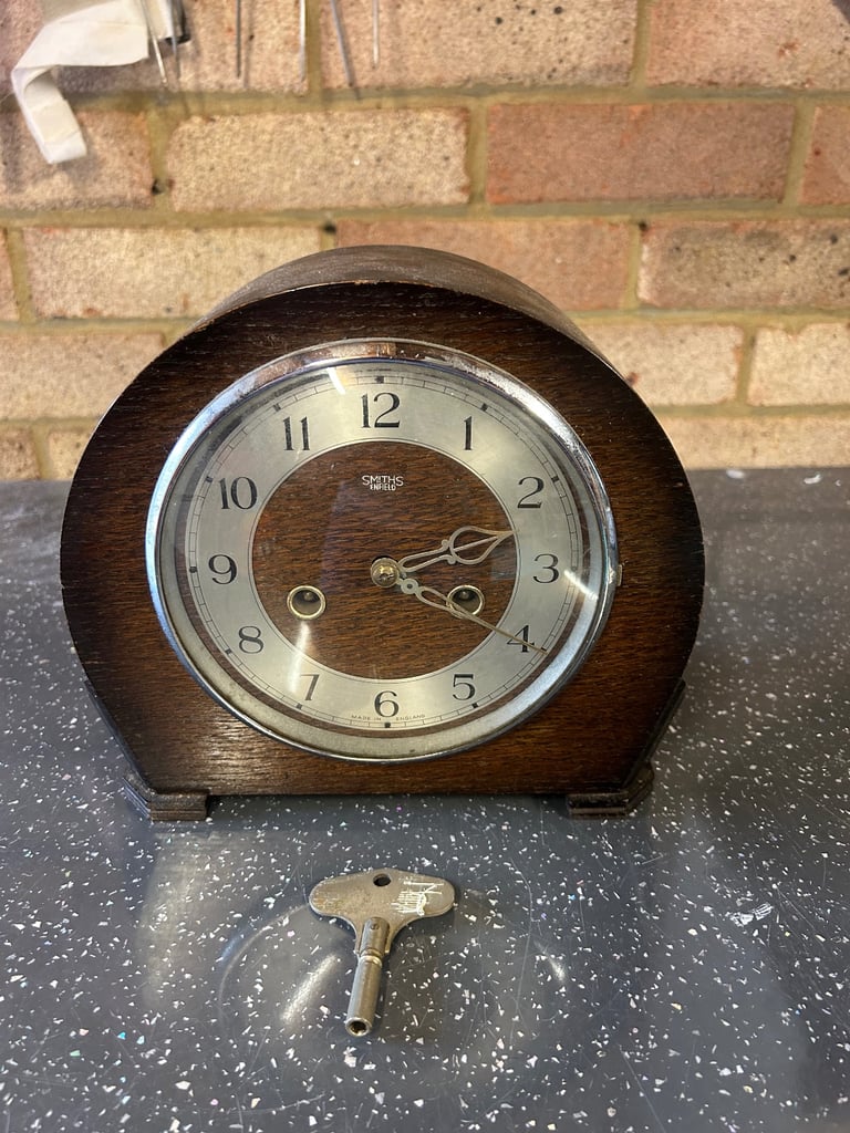 image for Smiths Enfield Art Deco Wind Up Clock