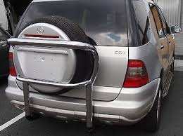 £99 Mercedes Spare Wheel Tyre Carrier Cover Hard Rear Back Merc Benz Car Part 163 X 164 A1638900408