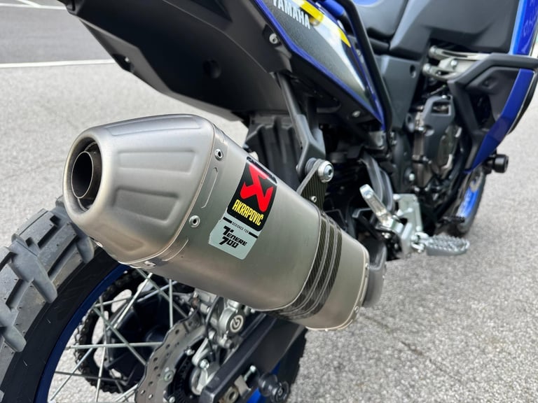 Yamaha Tenere 700 World Raid 2022 Blue 2300 Miles Full History Loads of Extras