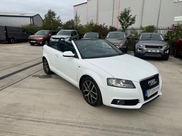  Audi A3 Cabriolet 2.0 TDI S line Euro 5 (s/s) 2dr Diesel Manual