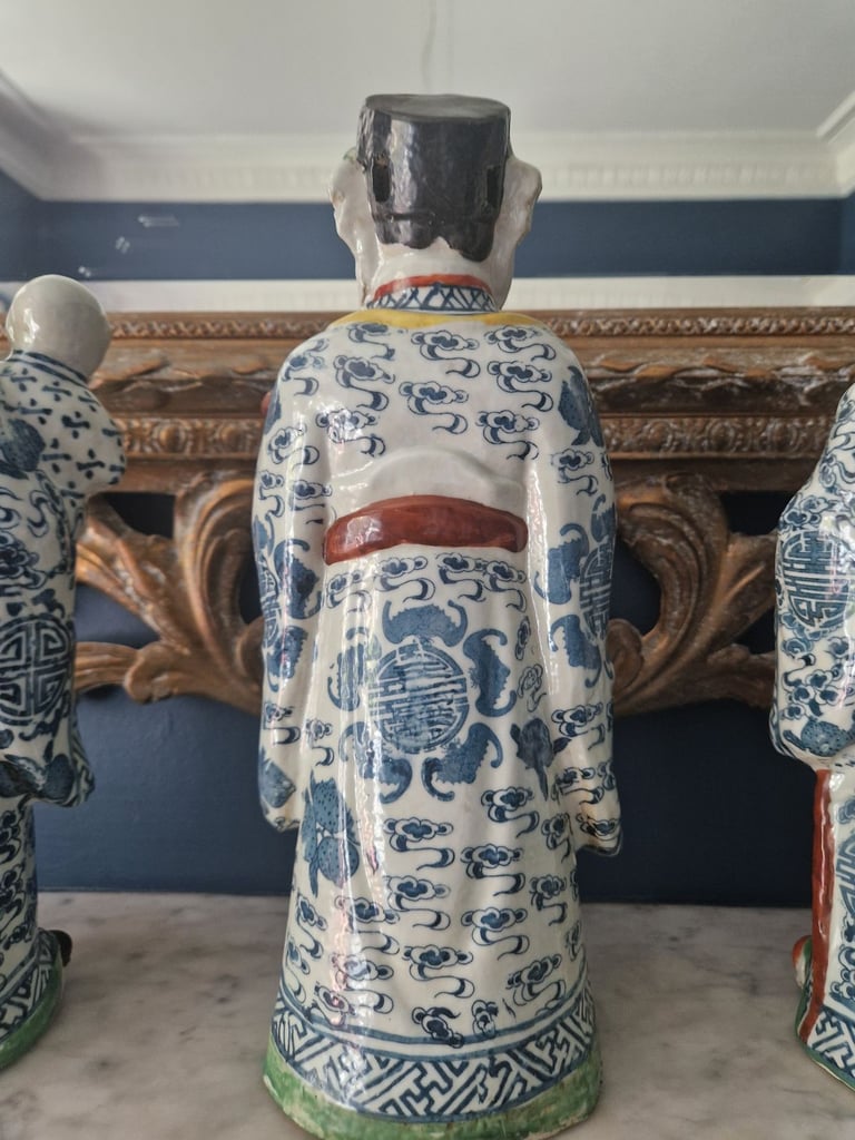 Antique Chinese Porcelain Figures 
