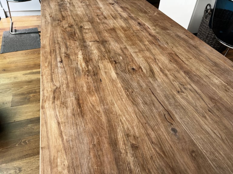 Habitat, Vince Walnut Dining Table - 200x95cm - 6-8 Seater