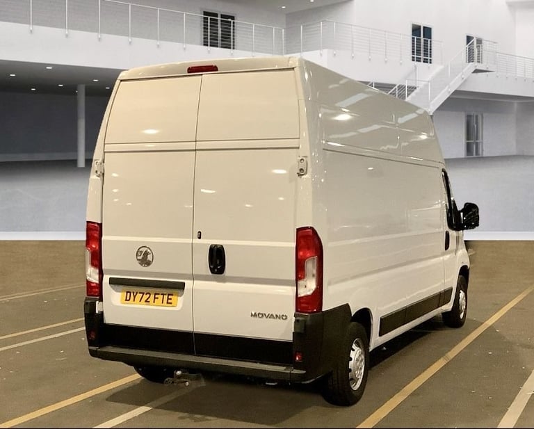 2022 72 VAUXHALL MOVANO 2.2 CDTI 3500 BITURBO DYNAMIC FWD L3 H3 EURO 6 140 BHP *