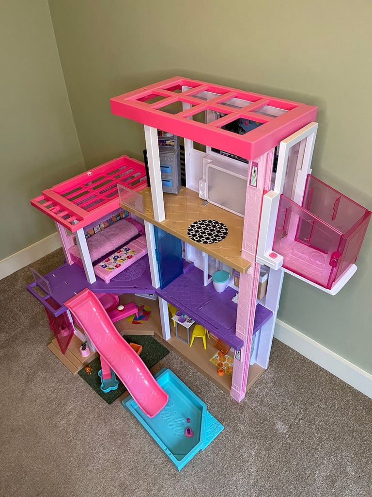 Barbie DreamHouse, Campervan, Animals, and Dolls Bundle 