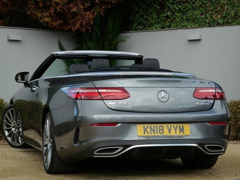 2018 Mercedes-Benz E Class E220d AMG Line Premium 2dr 9G-Tronic CONVERTIBLE DIESEL Automatic