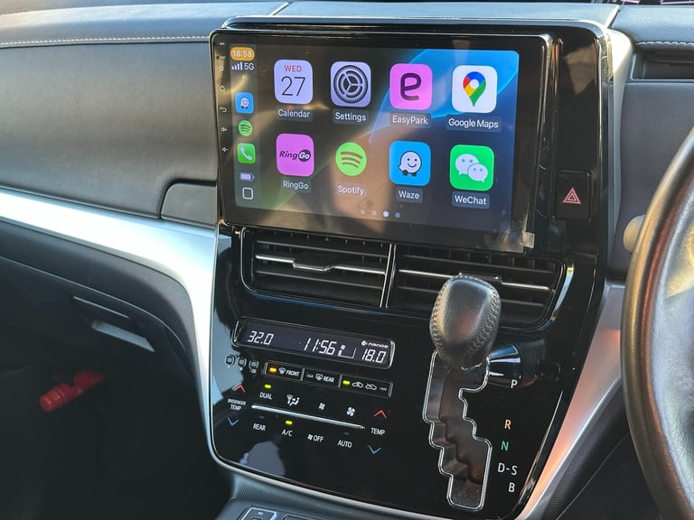 2019 TOYOTA ESTIMA HYBRID 12/2019 (69 PLATE) PURPLE 7 SEATER HALF LEATHER 