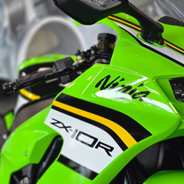KAWASAKI NINJA ZX-10R-25 MODEL-UNREGISTERED-4 YEAR WARRANTY