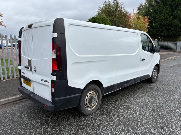 Vauxhall Vivaro 1.6CDTI LWB MOT Ready for Work Like Trafic Van 