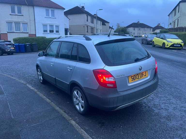 Skoda, SCOUT FABIA, Estate, 2013,.. ULEZ .. LONG MOT 
