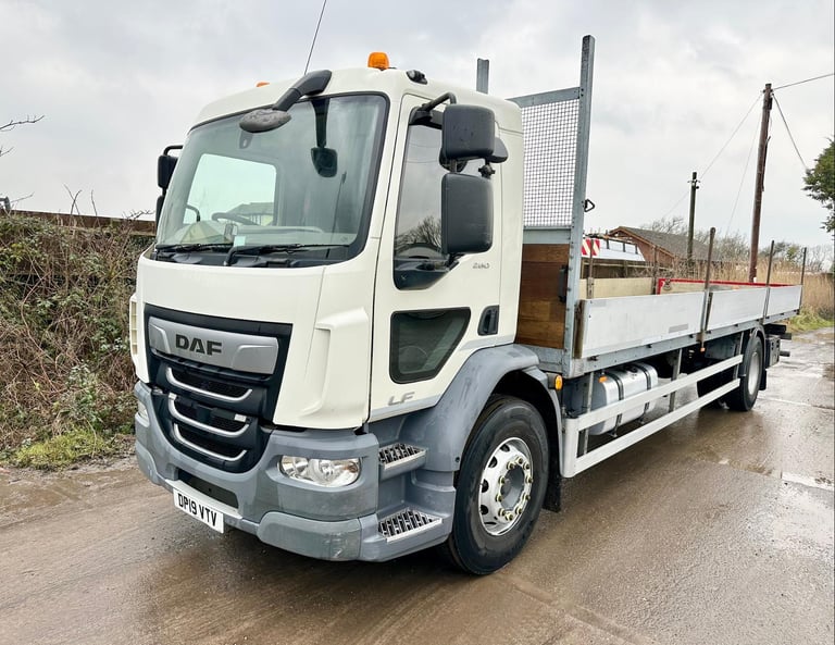 2019 DAF LF55,260 ALLOY DROPSIDE BODY 18 TON IDEAL SCAFFOLDING ? EURO-6 U-LEZ