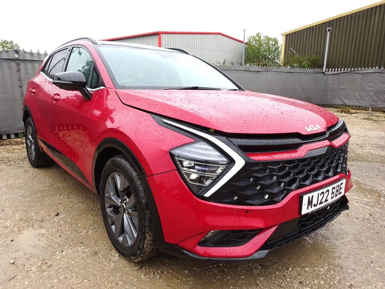 2022 22 REG KIA SPORTAGE GT-LINE S ISG HYBRID AUTO DAMAGED REPAIRABLE SALVAGE