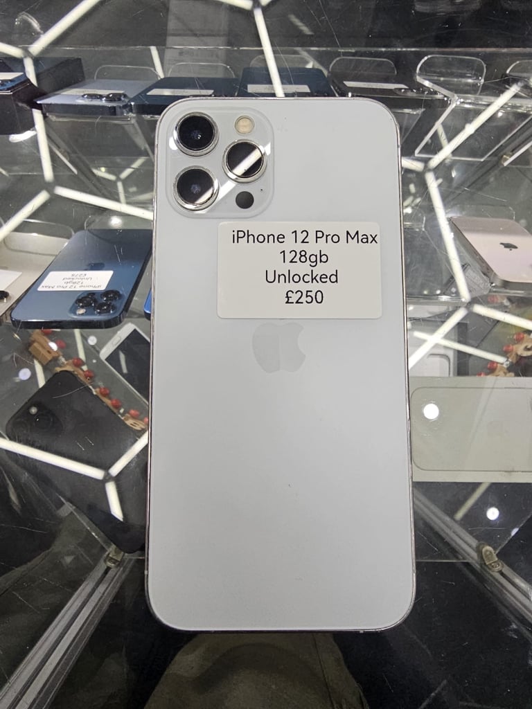 iPhone 12 Pro Max 128GB Unlocked with Warranty