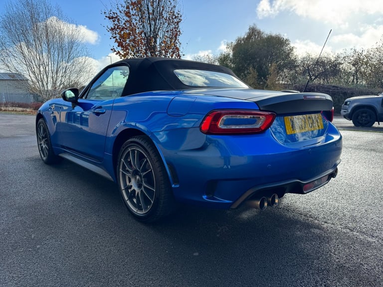 2017 Abarth 124 Spider 1.4 T MultiAir 2dr CONVERTIBLE Petrol Manual