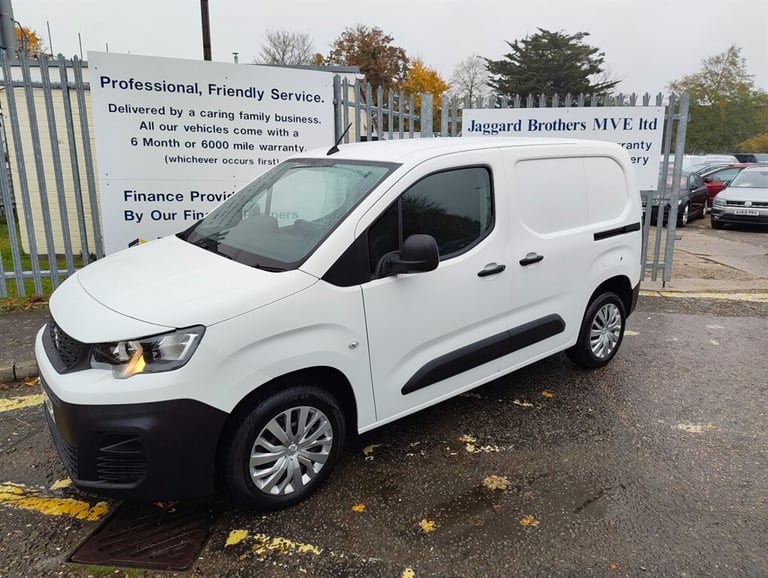2020 Peugeot Partner BLUEHDI PROFESSIONAL L1 Panel Van Diesel Manual
