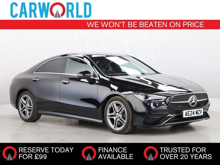 2024 Mercedes-Benz CLA CLA 200 AMG Line Executive 4dr Tip Auto COUPE PETROL Automatic